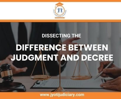DIFFERENCE BETWEEN JUDGMENT AND DECREE