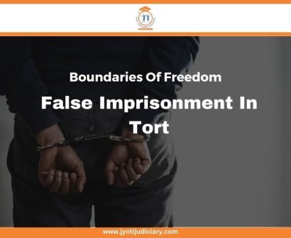 False Imprisonment In Tort