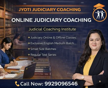 Online Judiciary Coaching in Hindi or English