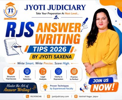 RJS Answer Writing Tips