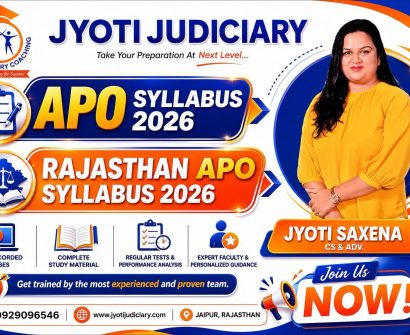 rajasthan apo syllabus 2026