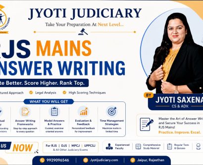 rjs mains answer writing