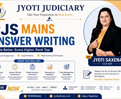 rjs mains answer writing